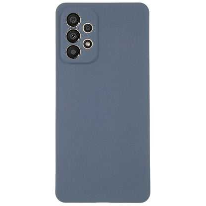 For Samsung Galaxy A73 5G Double-Sided Matte Soft TPU Phone Cover Anti-fingerprint Anti-scratch Back Case