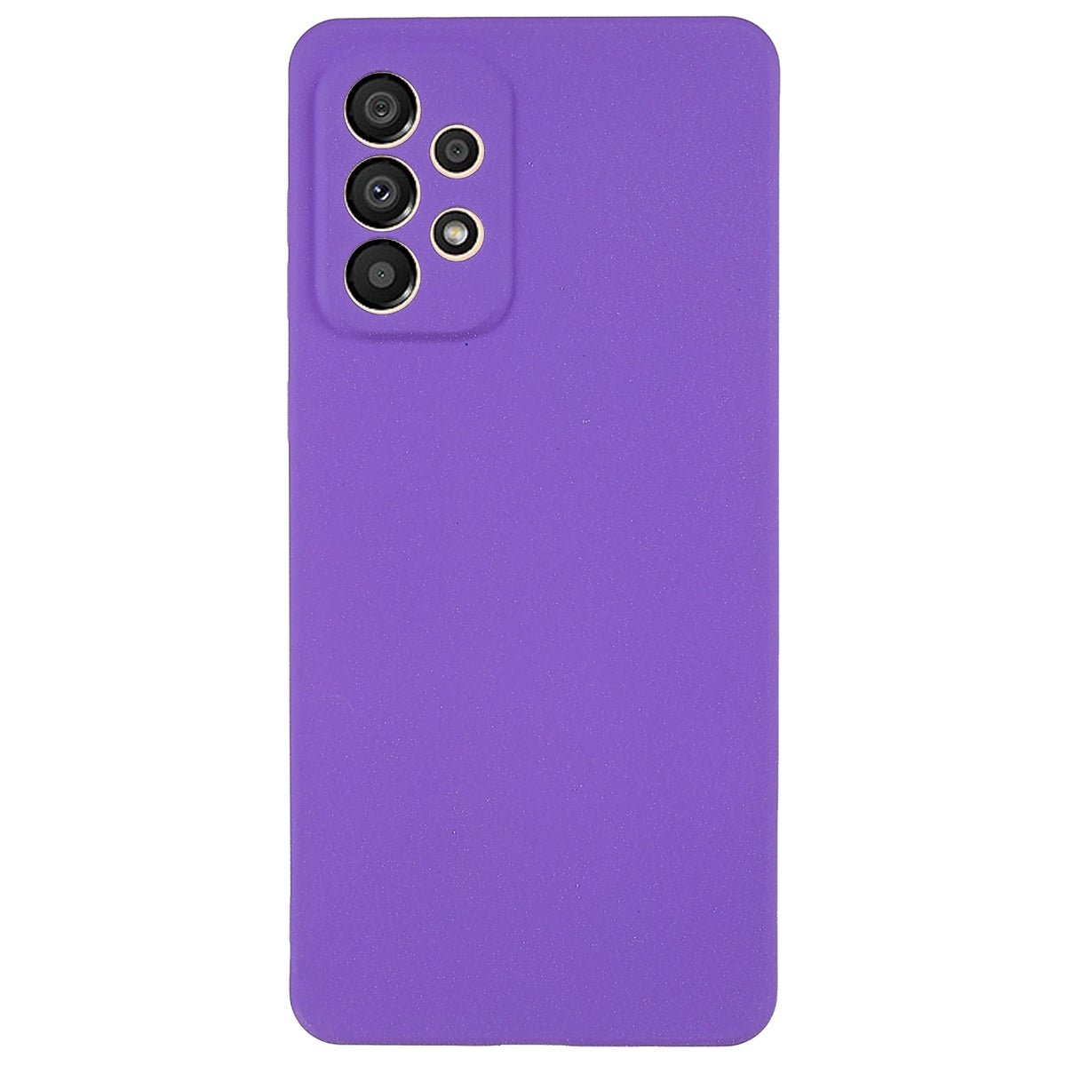 For Samsung Galaxy A73 5G Double-Sided Matte Soft TPU Phone Cover Anti-fingerprint Anti-scratch Back Case
