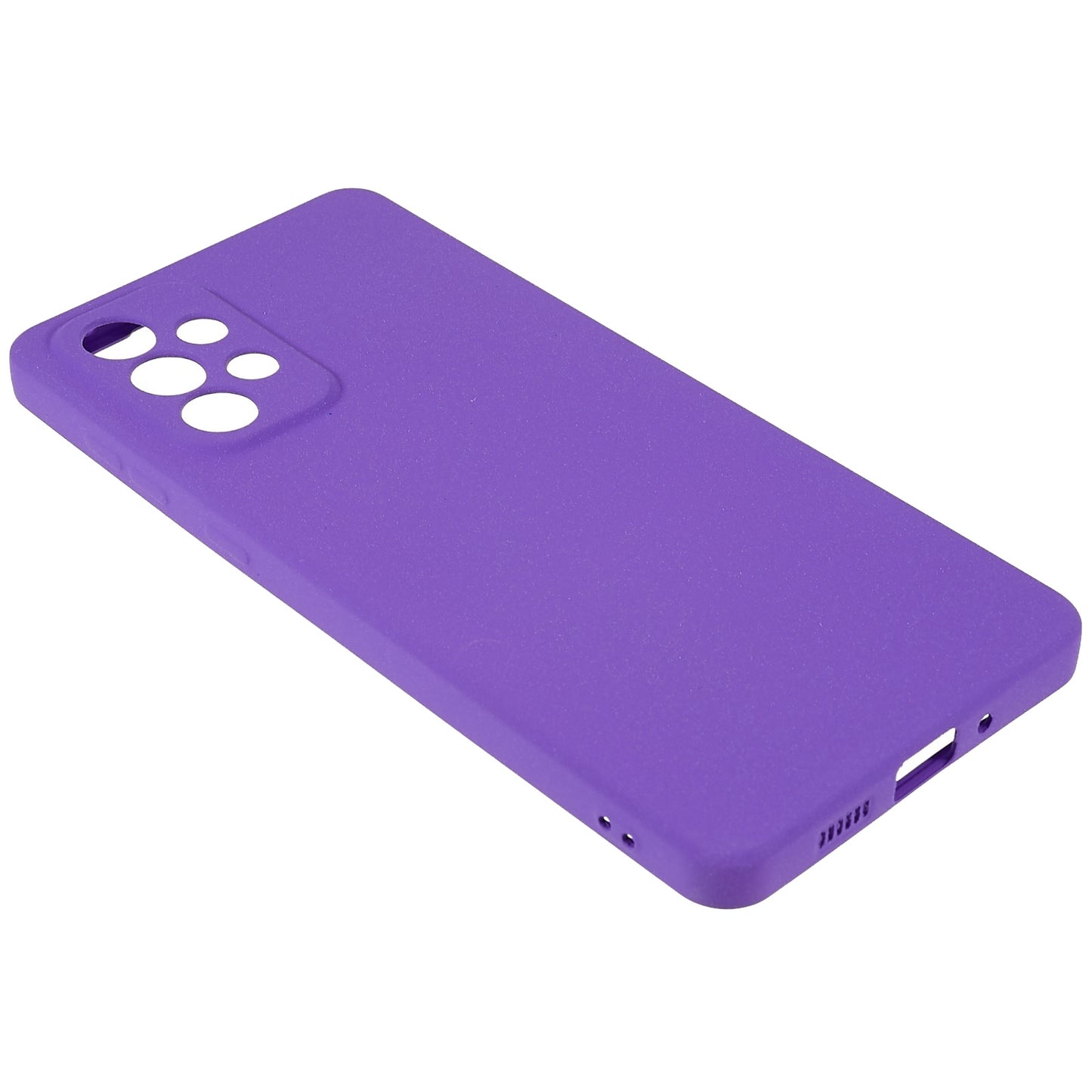For Samsung Galaxy A73 5G Double-Sided Matte Soft TPU Phone Cover Anti-fingerprint Anti-scratch Back Case