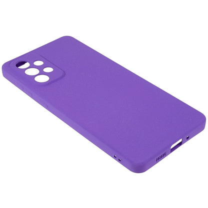 For Samsung Galaxy A73 5G Double-Sided Matte Soft TPU Phone Cover Anti-fingerprint Anti-scratch Back Case
