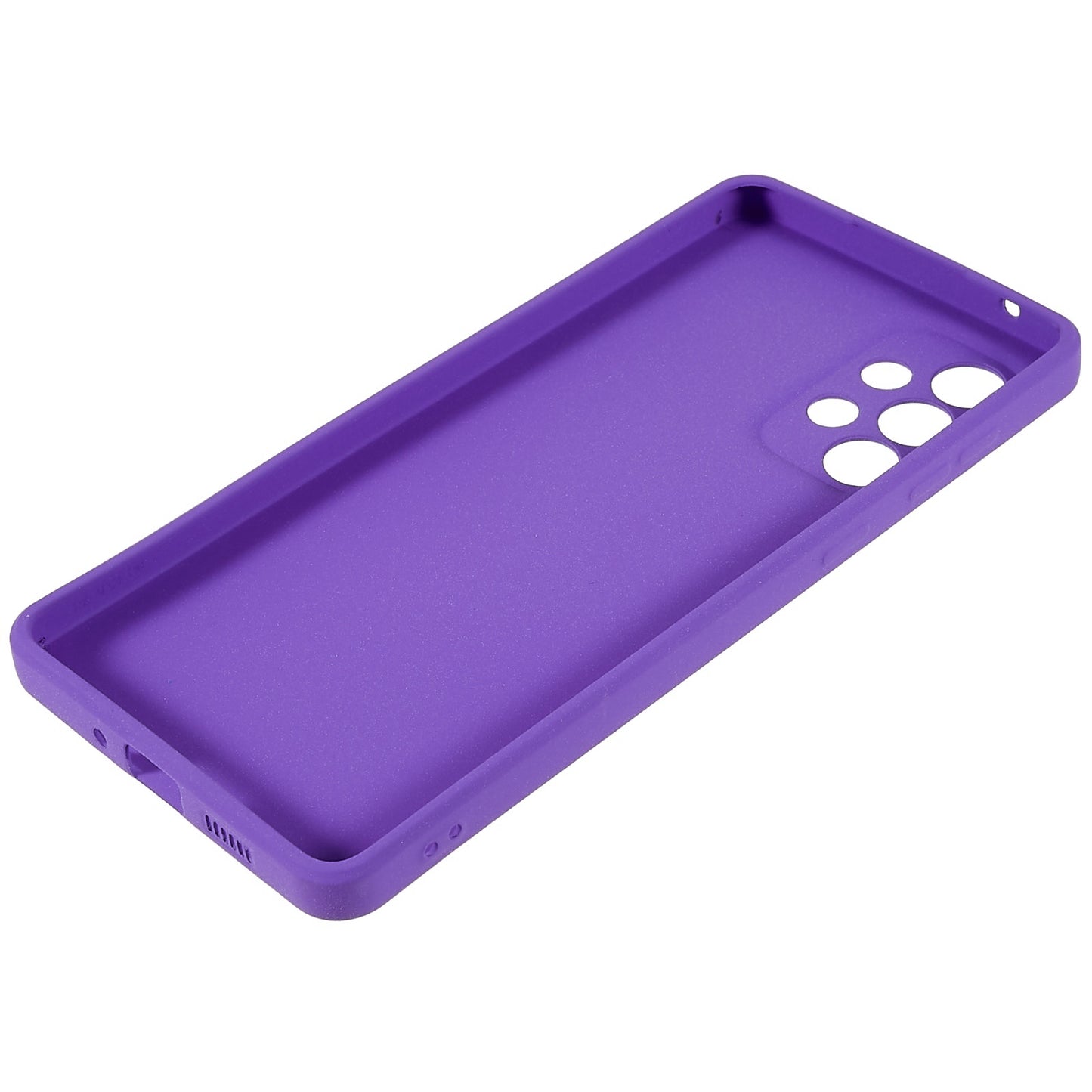 For Samsung Galaxy A73 5G Double-Sided Matte Soft TPU Phone Cover Anti-fingerprint Anti-scratch Back Case