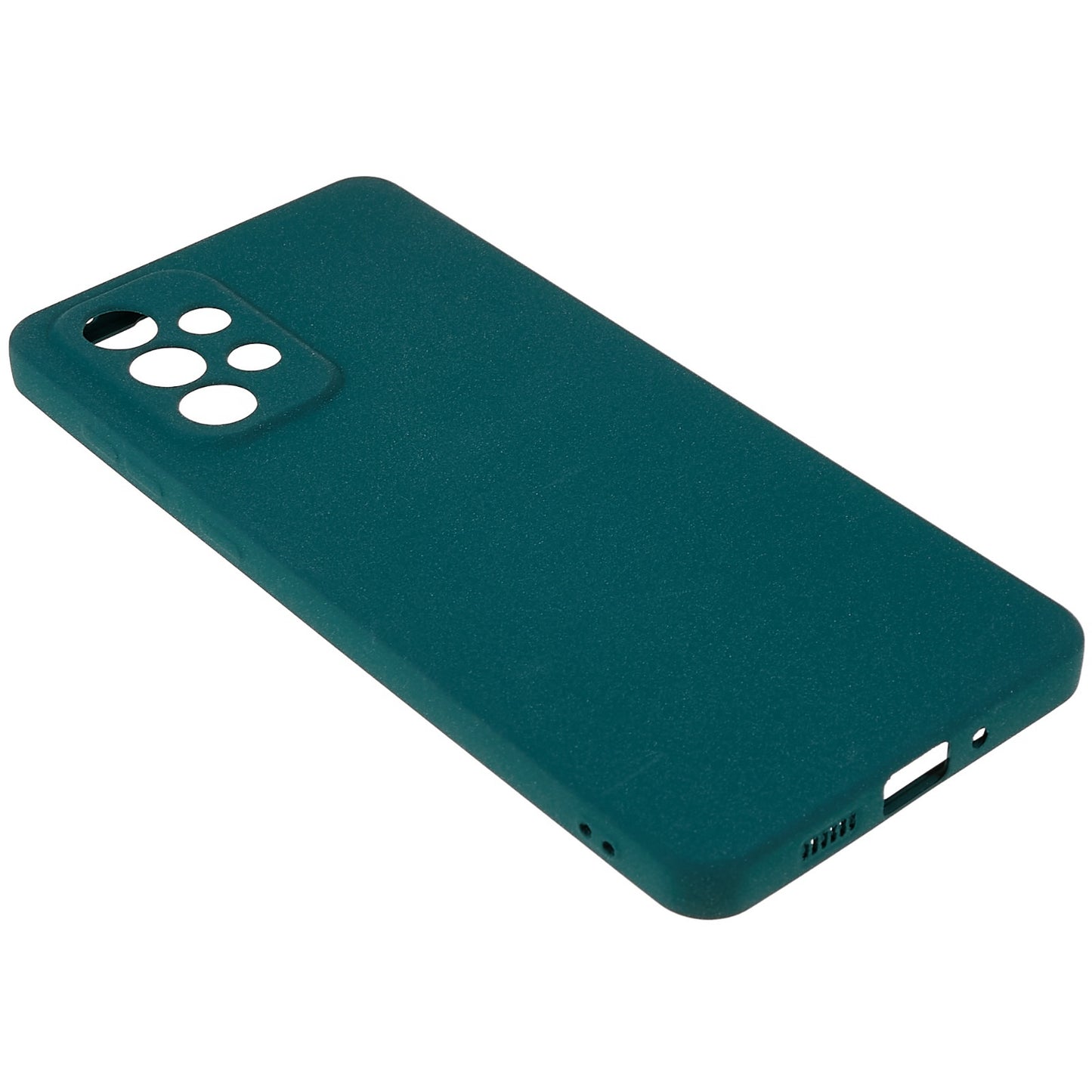 For Samsung Galaxy A73 5G Double-Sided Matte Soft TPU Phone Cover Anti-fingerprint Anti-scratch Back Case