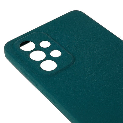 For Samsung Galaxy A73 5G Double-Sided Matte Soft TPU Phone Cover Anti-fingerprint Anti-scratch Back Case