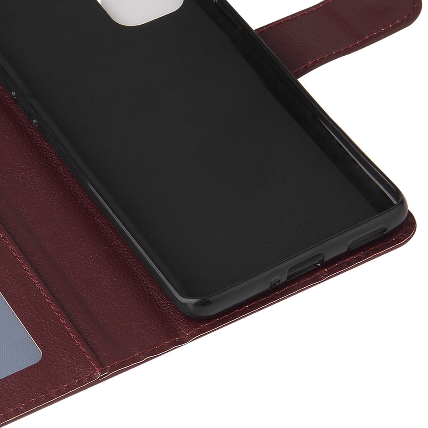 For Samsung Galaxy A13 4G / 5G / A04s 4G (164.7 x 76.7 x 9.1 mm) Scratch Proof Stand Cover, Folio Flip PU Leather Wallet Cell Phone Case with Lanyard