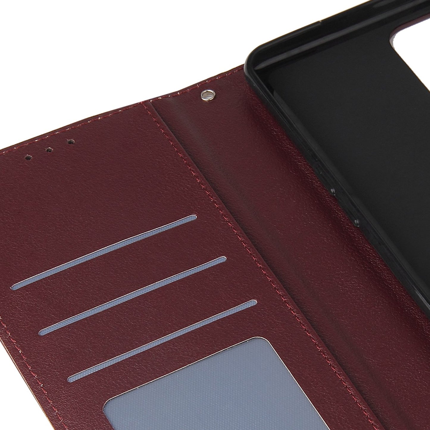 For Samsung Galaxy A13 4G / 5G / A04s 4G (164.7 x 76.7 x 9.1 mm) Scratch Proof Stand Cover, Folio Flip PU Leather Wallet Cell Phone Case with Lanyard