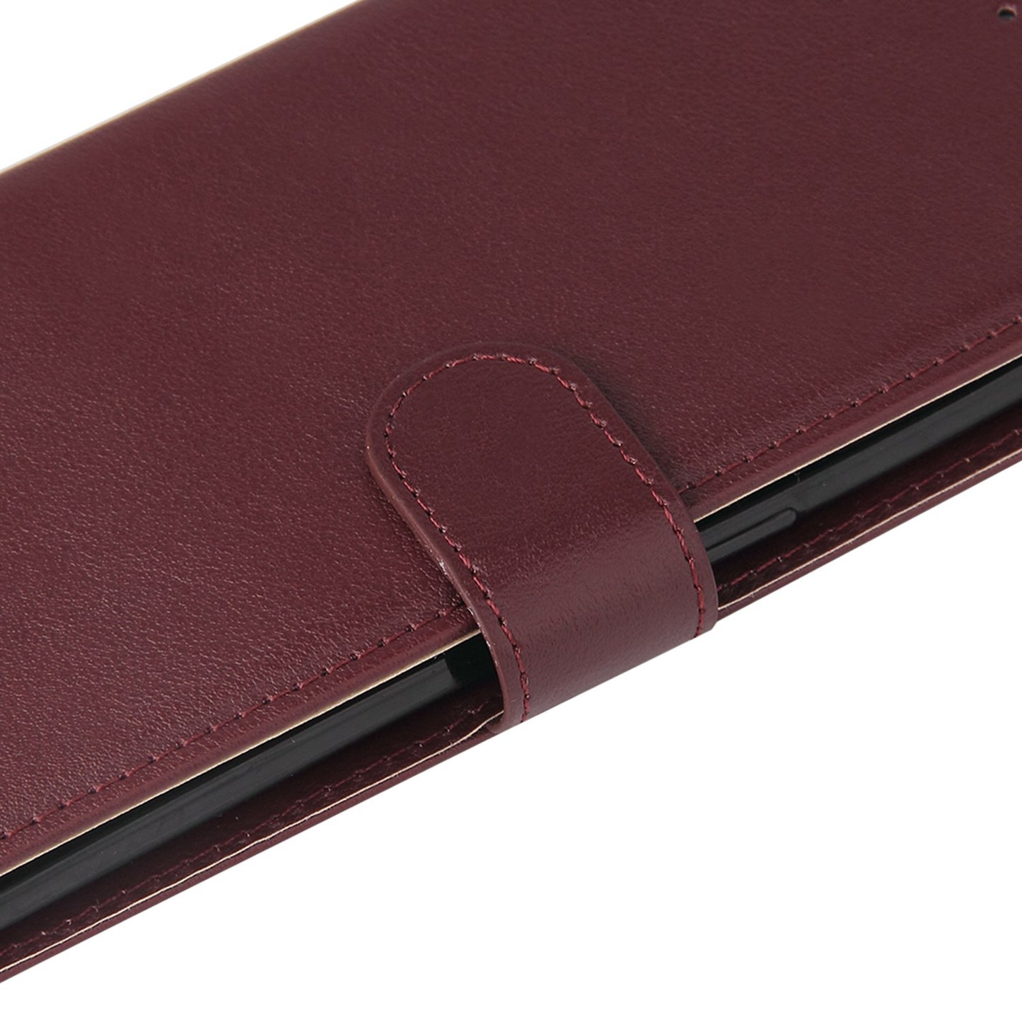 For Samsung Galaxy A13 4G / 5G / A04s 4G (164.7 x 76.7 x 9.1 mm) Scratch Proof Stand Cover, Folio Flip PU Leather Wallet Cell Phone Case with Lanyard