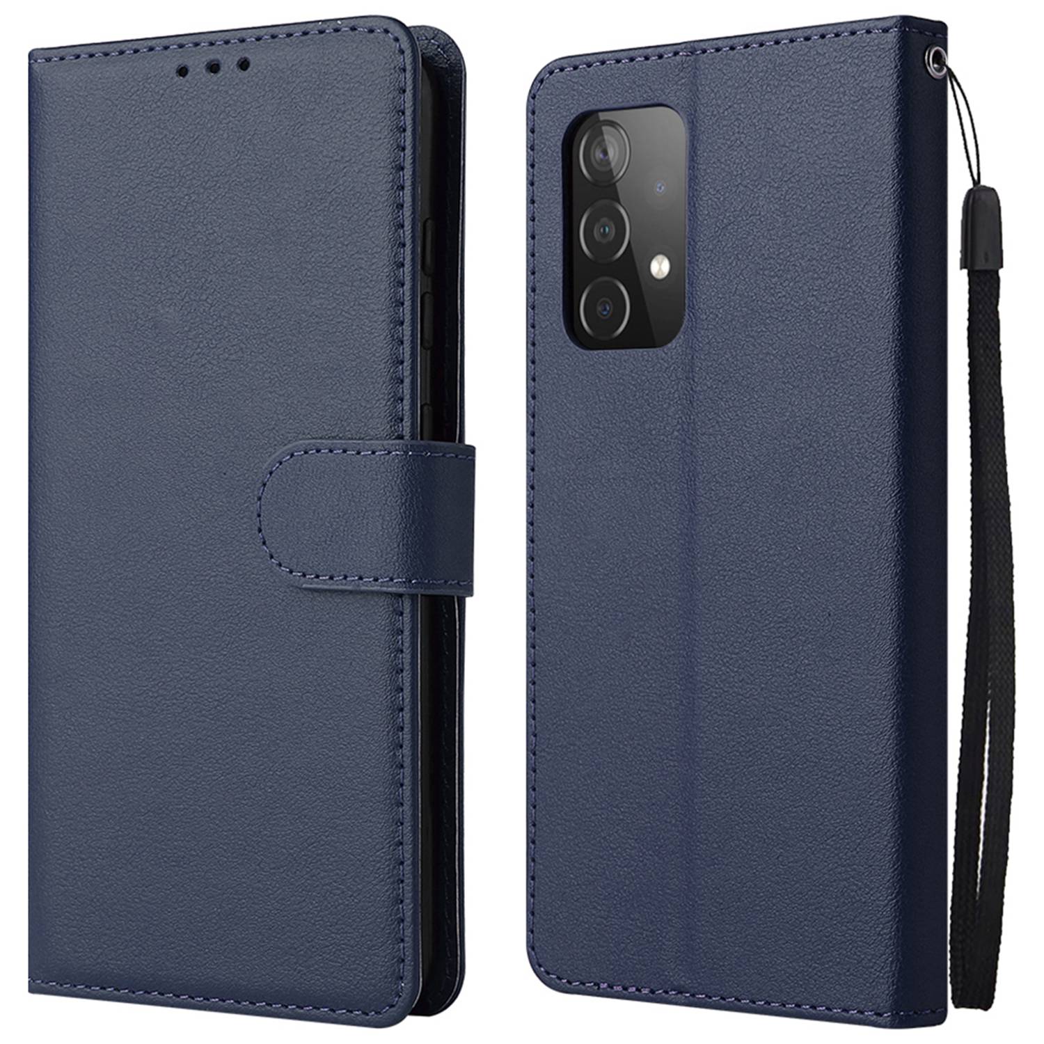 For Samsung Galaxy A52 4G / 5G / A52s 5G Stand Wallet PU Leather Phone Cover Soft Inner TPU Case