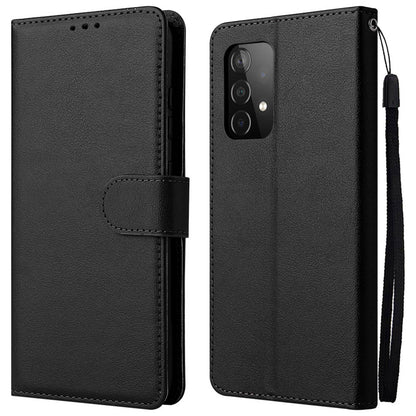For Samsung Galaxy A52 4G / 5G / A52s 5G Stand Wallet PU Leather Phone Cover Soft Inner TPU Case