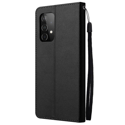 For Samsung Galaxy A52 4G / 5G / A52s 5G Stand Wallet PU Leather Phone Cover Soft Inner TPU Case