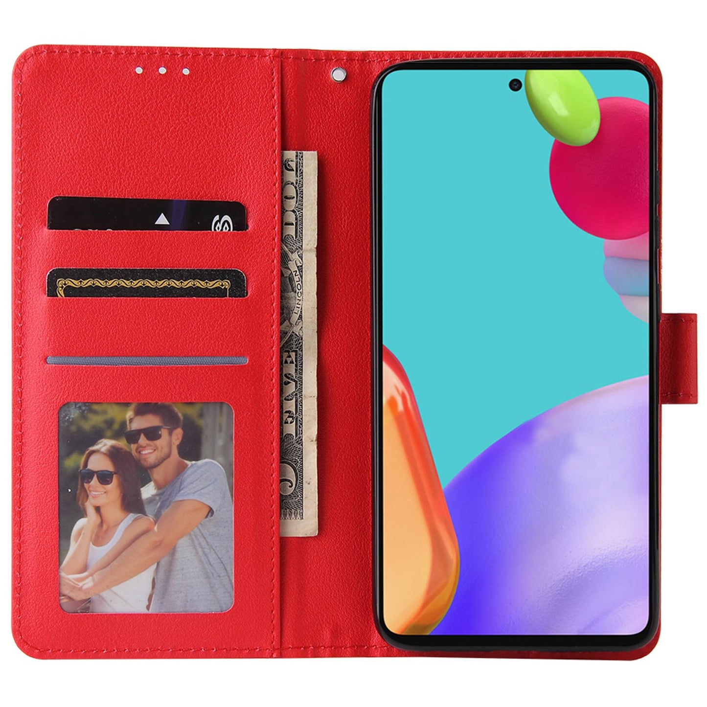 For Samsung Galaxy A52 4G / 5G / A52s 5G Stand Wallet PU Leather Phone Cover Soft Inner TPU Case