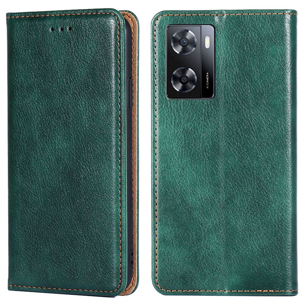 Magnetic Auto Closure Leather Phone Case for Oppo A57 4G, Foldable Stand Wallet All-round Protective Shell