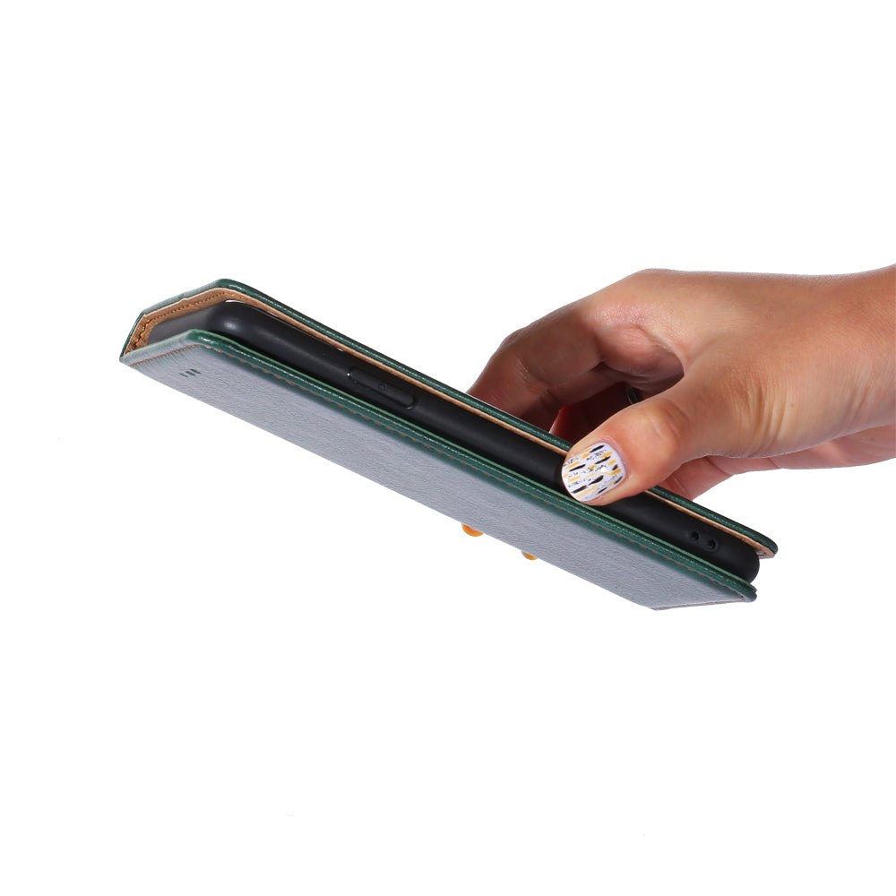 Magnetic Auto Closure Leather Phone Case for Oppo A57 4G, Foldable Stand Wallet All-round Protective Shell