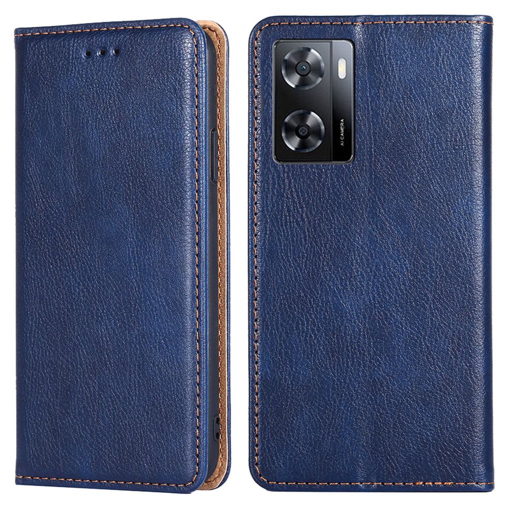 Magnetic Auto Closure Leather Phone Case for Oppo A57 4G, Foldable Stand Wallet All-round Protective Shell