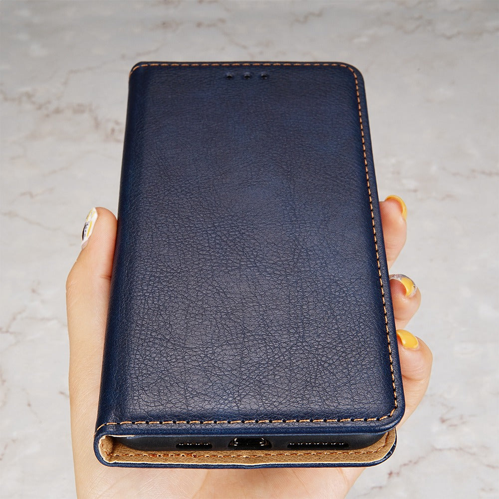 Magnetic Auto Closure Leather Phone Case for Oppo A57 4G, Foldable Stand Wallet All-round Protective Shell
