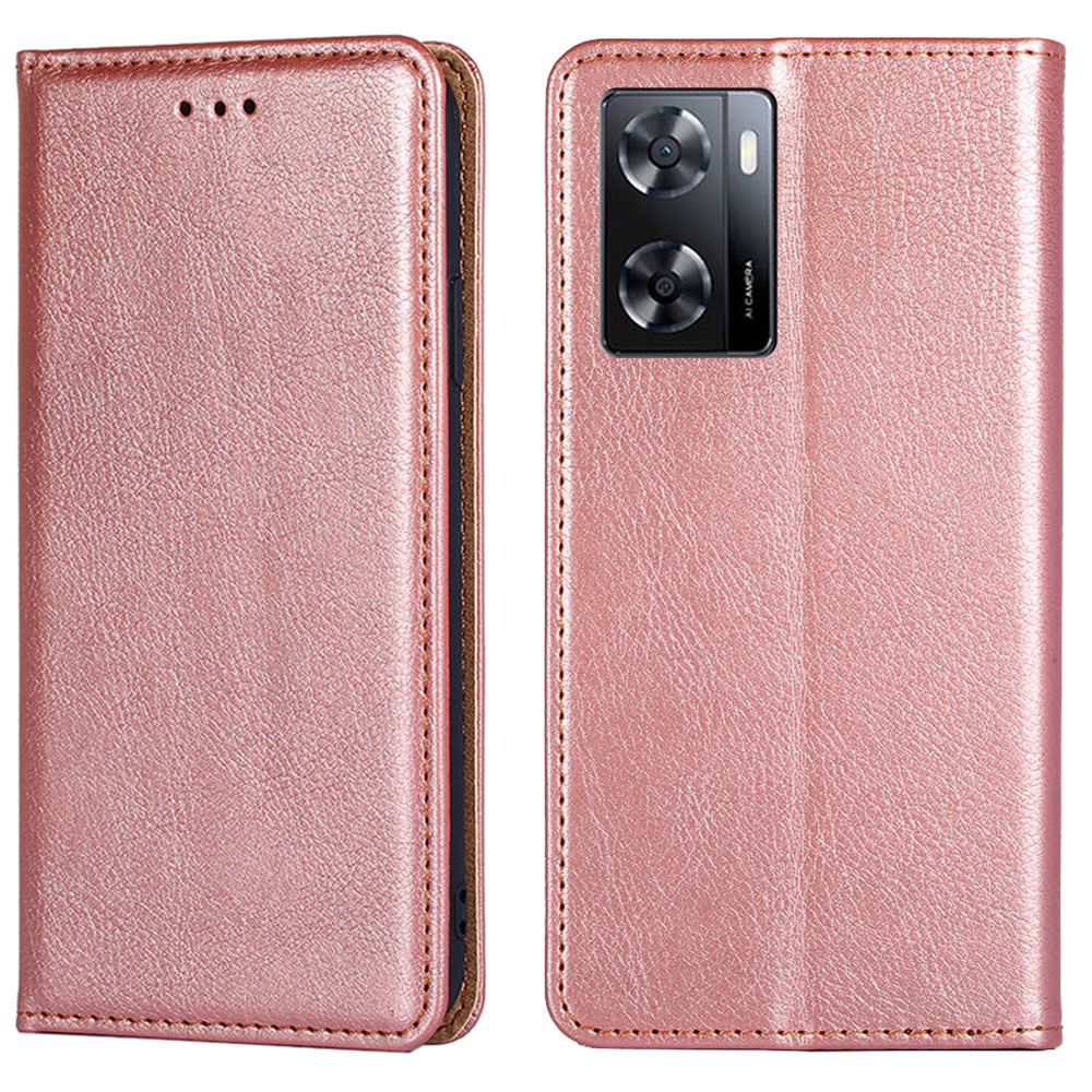 Magnetic Auto Closure Leather Phone Case for Oppo A57 4G, Foldable Stand Wallet All-round Protective Shell