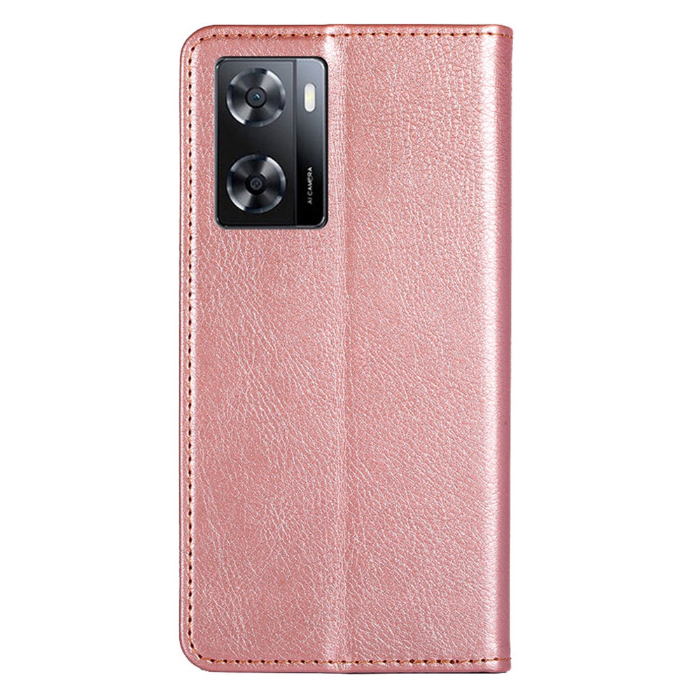 Magnetic Auto Closure Leather Phone Case for Oppo A57 4G, Foldable Stand Wallet All-round Protective Shell