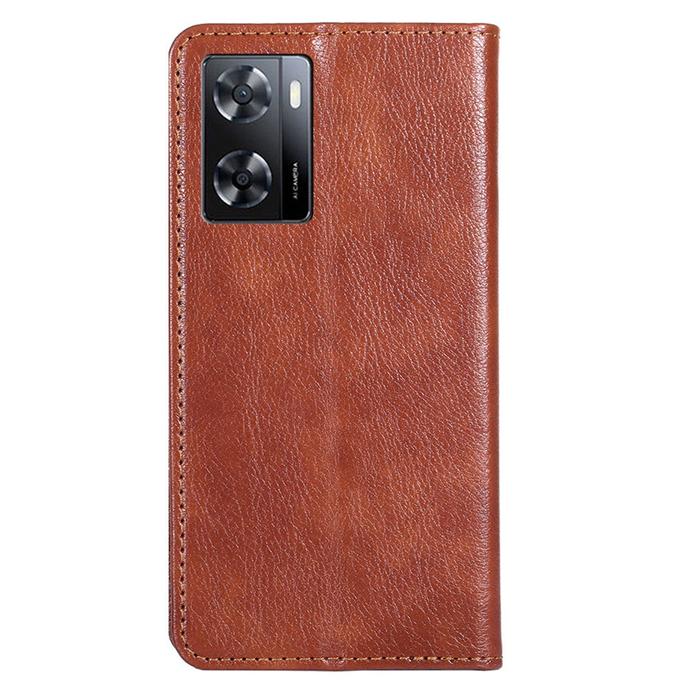 Magnetic Auto Closure Leather Phone Case for Oppo A57 4G, Foldable Stand Wallet All-round Protective Shell