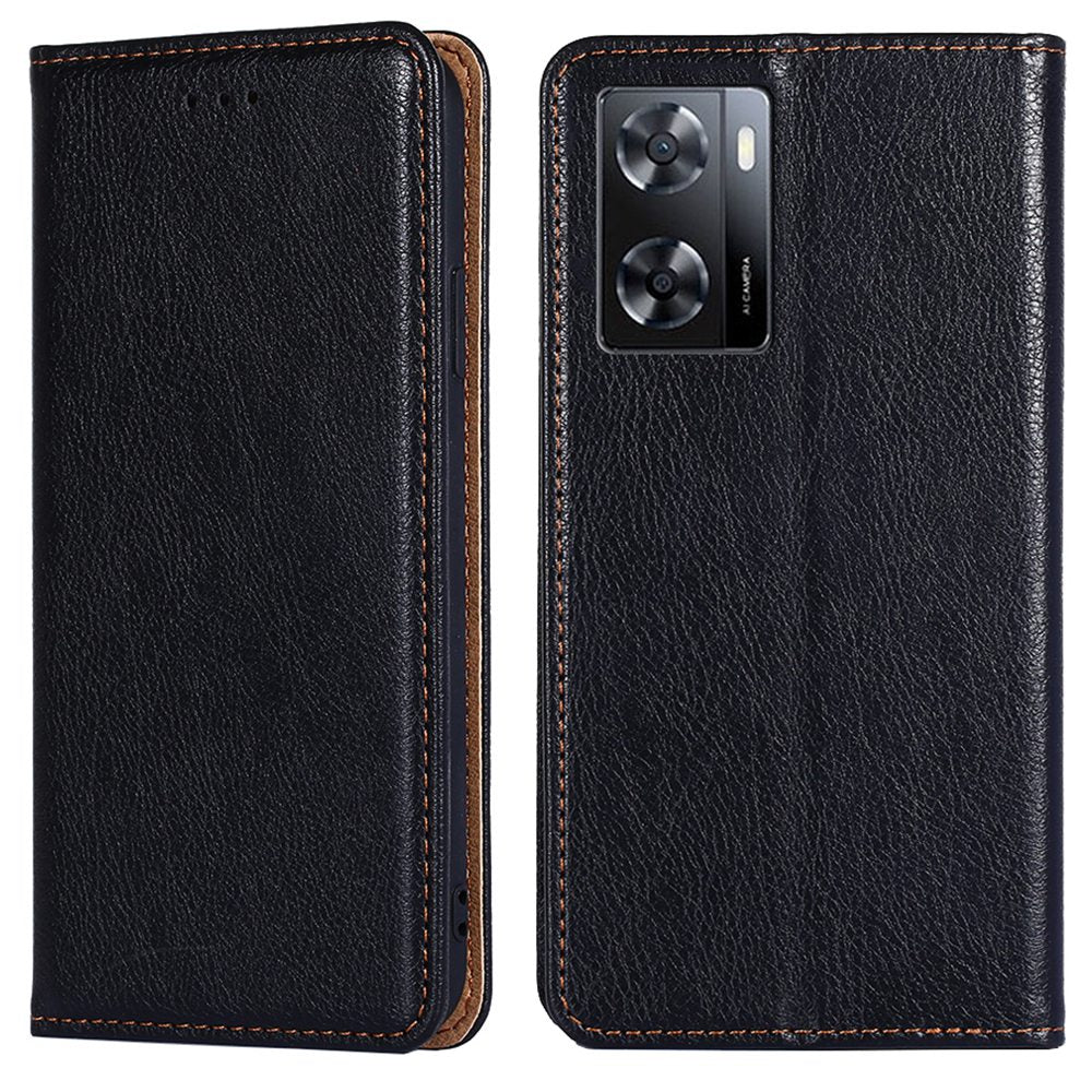 Magnetic Auto Closure Leather Phone Case for Oppo A57 4G, Foldable Stand Wallet All-round Protective Shell