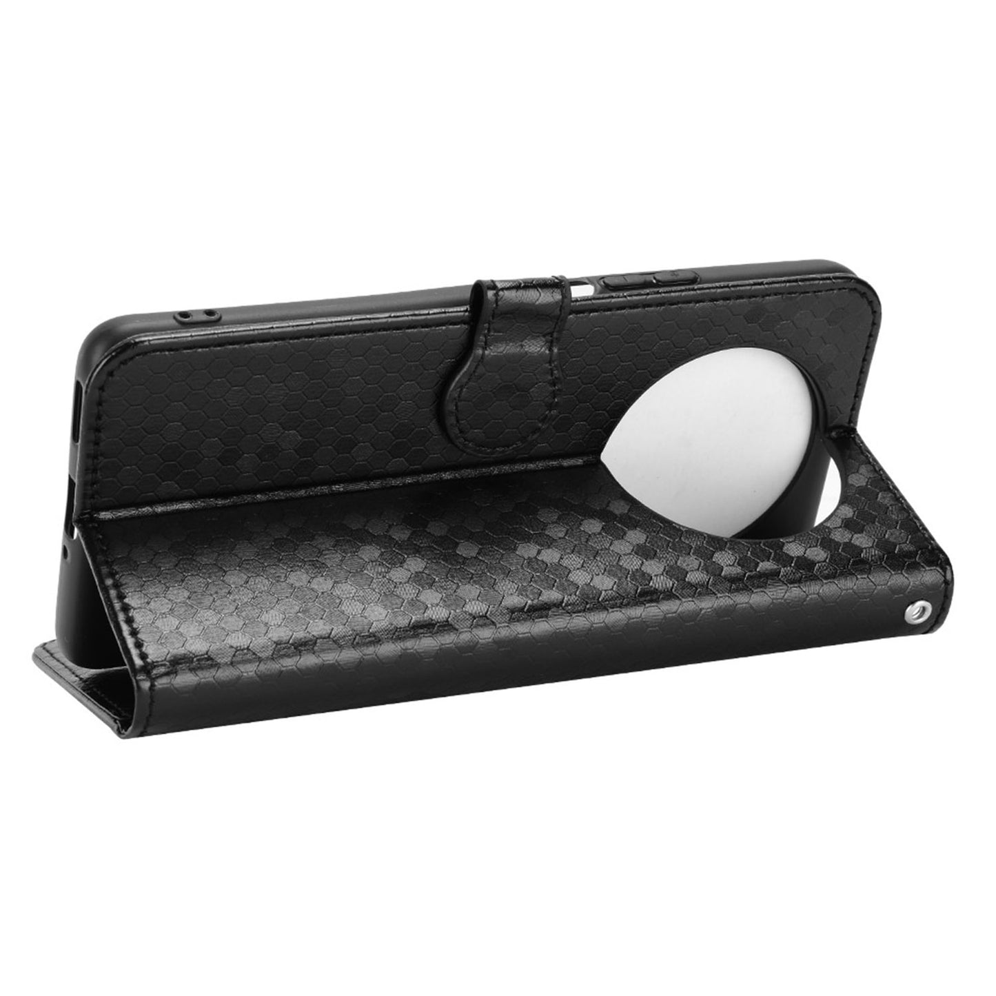 For Honor 9X / X30 5G / Magic4 Lite 5G Imprinted Dot Pattern PU Leather Phone Case Wallet Stand Flip Phone Cover