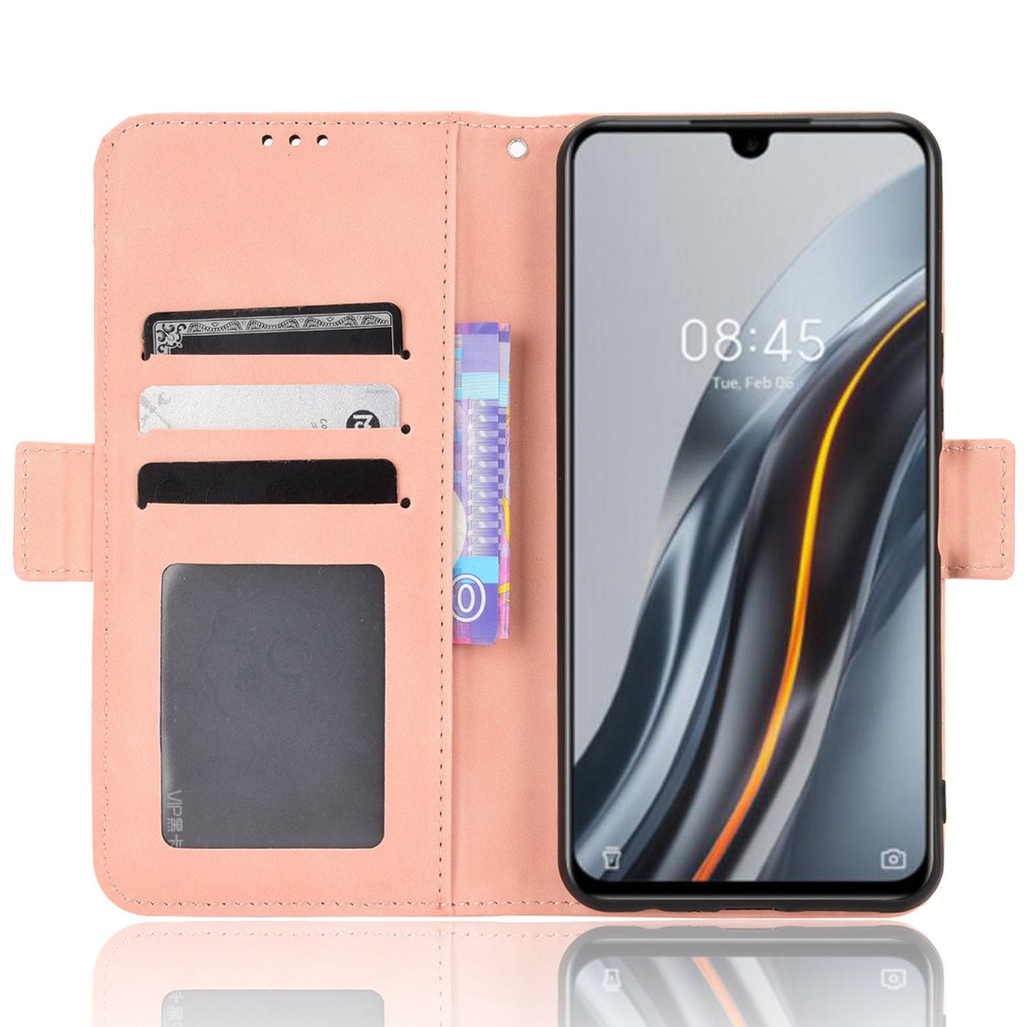 For Infinix Note 12 G96 4G / Note 12 Turbo Anti-scratch PU Leather Flip Wallet Case Multiple Card Slots Stand Magnetic Shockproof Mobile Phone Cover