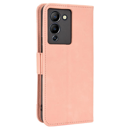For Infinix Note 12 G96 4G / Note 12 Turbo Anti-scratch PU Leather Flip Wallet Case Multiple Card Slots Stand Magnetic Shockproof Mobile Phone Cover