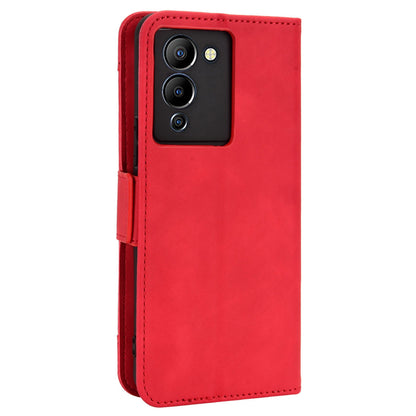 For Infinix Note 12 G96 4G / Note 12 Turbo Anti-scratch PU Leather Flip Wallet Case Multiple Card Slots Stand Magnetic Shockproof Mobile Phone Cover