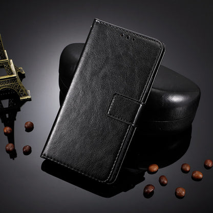 For Infinix Note 12 G96 4G / Note 12 Turbo Drop-proof Phone Wallet Case Full Protection Anti-scratch Crazy Horse Texture PU Leather Cover