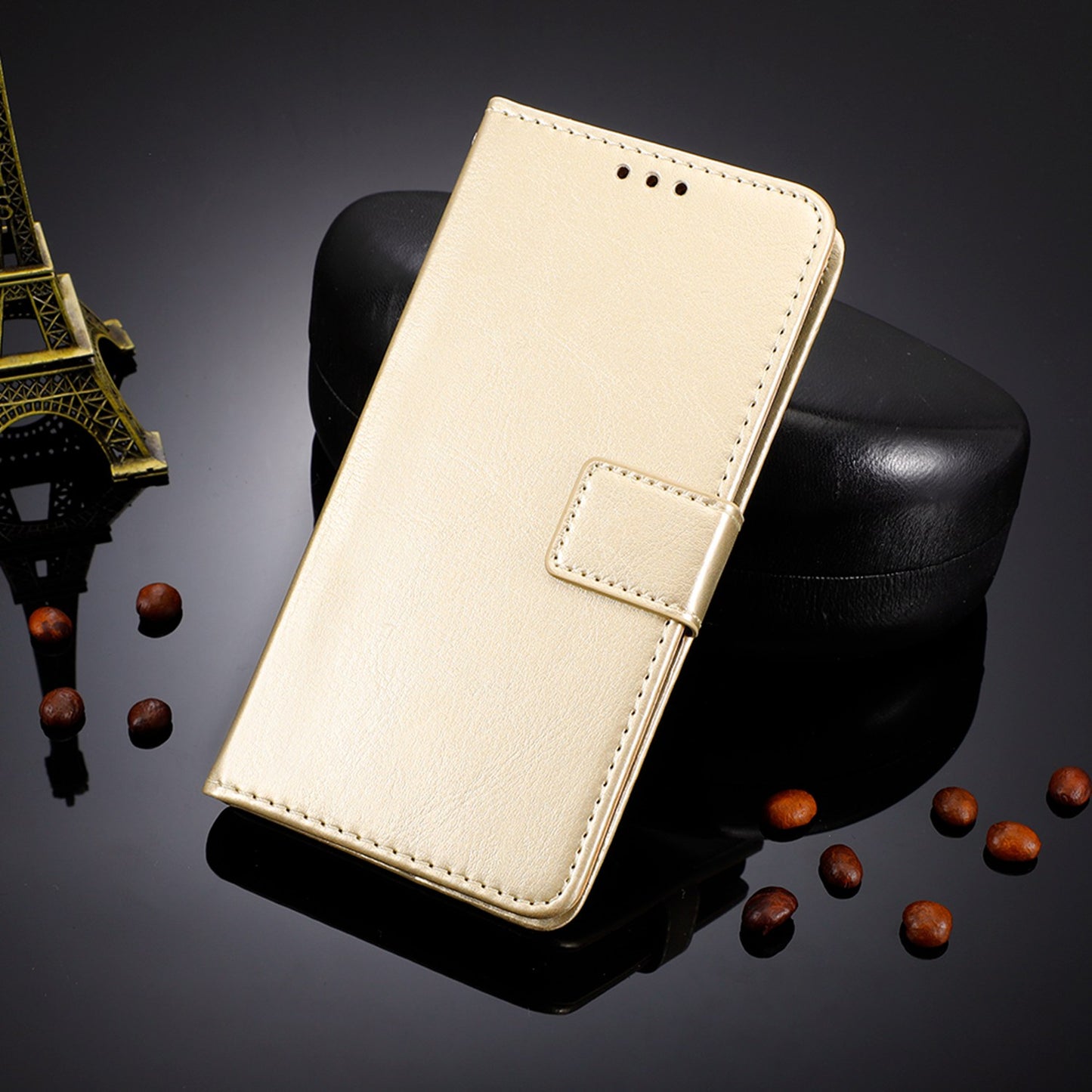 For Infinix Note 12 G96 4G / Note 12 Turbo Drop-proof Phone Wallet Case Full Protection Anti-scratch Crazy Horse Texture PU Leather Cover