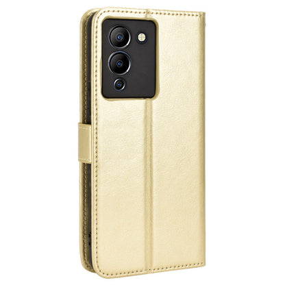 For Infinix Note 12 G96 4G / Note 12 Turbo Drop-proof Phone Wallet Case Full Protection Anti-scratch Crazy Horse Texture PU Leather Cover