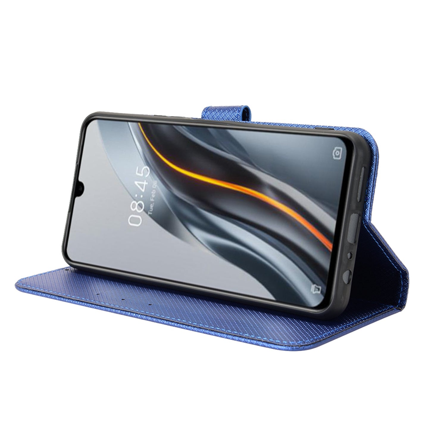 For Infinix Note 12 G96 4G/Note 12 Turbo Drop-proof Phone Flip Wallet Case Anti-wear Diamond Texture PU Leather Cover Stand Card Holder with Wrist Strap