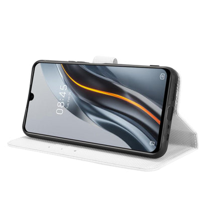 For Infinix Note 12 G96 4G/Note 12 Turbo Drop-proof Phone Flip Wallet Case Anti-wear Diamond Texture PU Leather Cover Stand Card Holder with Wrist Strap