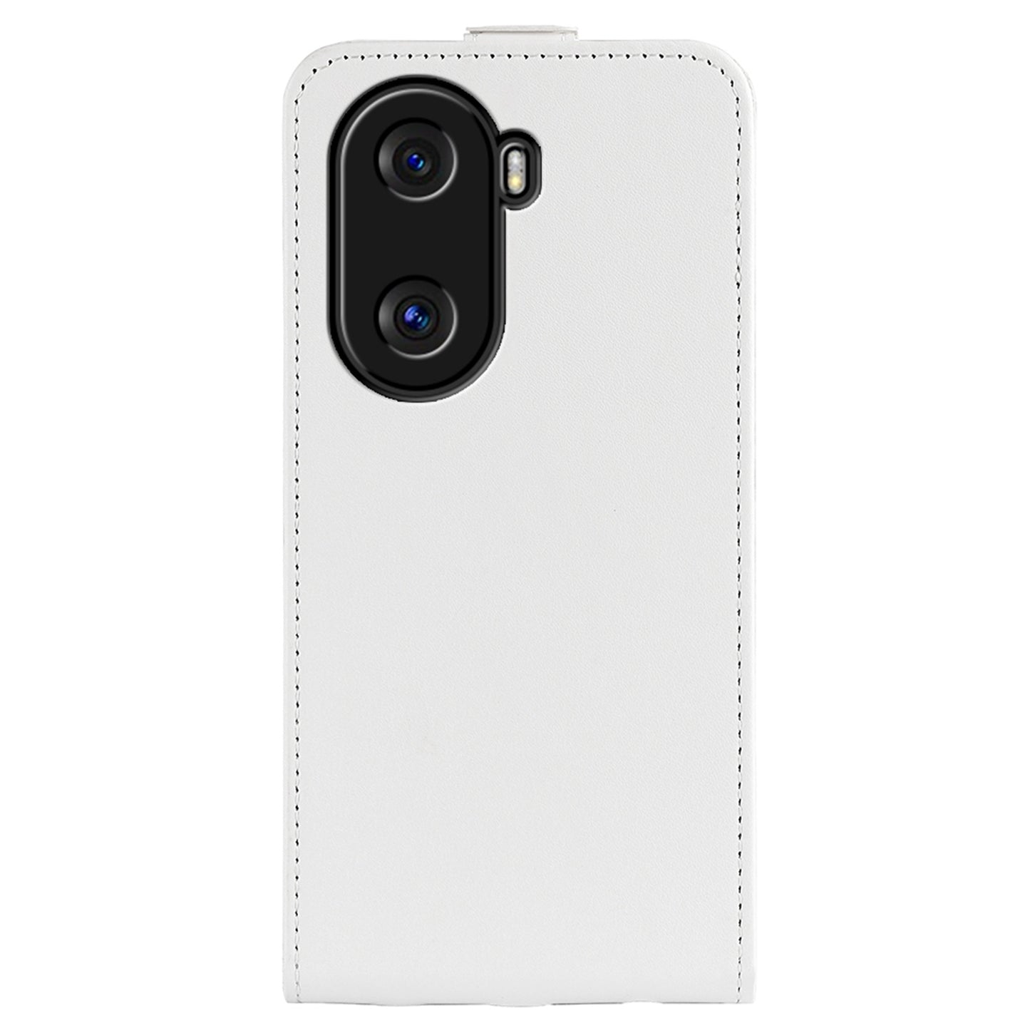 For Honor X40i 5G Full Protection Vertical Flip Crazy Horse Texture PU Leather Cover Card Holder Anti-scratch Phone Case