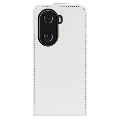 For Honor X40i 5G Full Protection Vertical Flip Crazy Horse Texture PU Leather Cover Card Holder Anti-scratch Phone Case