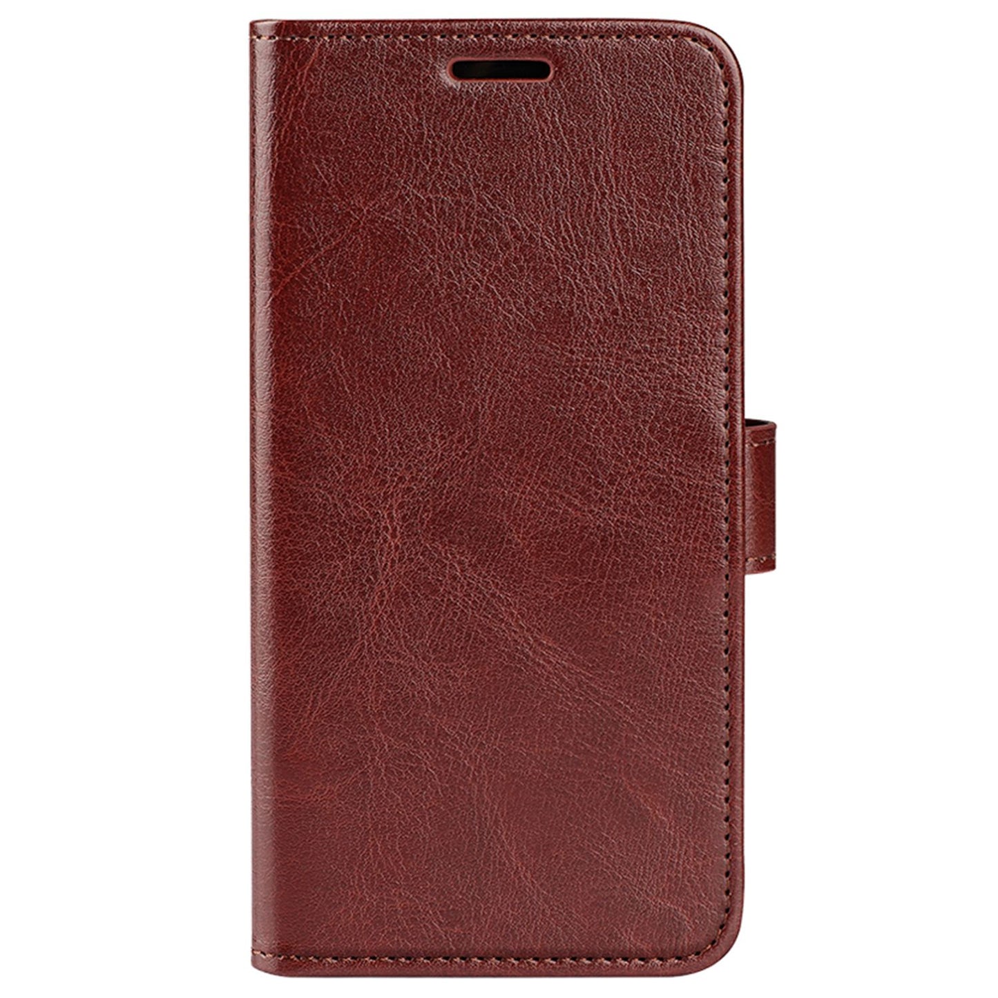 For Honor X40i 5G Shockproof Crazy Horse Texture Folio Flip Phone Case PU Leather Wallet Stand Protective Cover