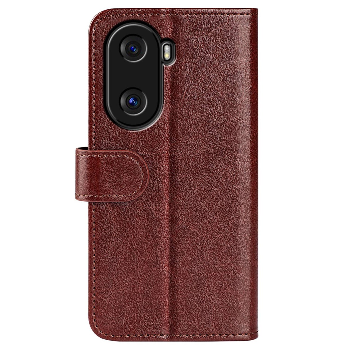 For Honor X40i 5G Shockproof Crazy Horse Texture Folio Flip Phone Case PU Leather Wallet Stand Protective Cover