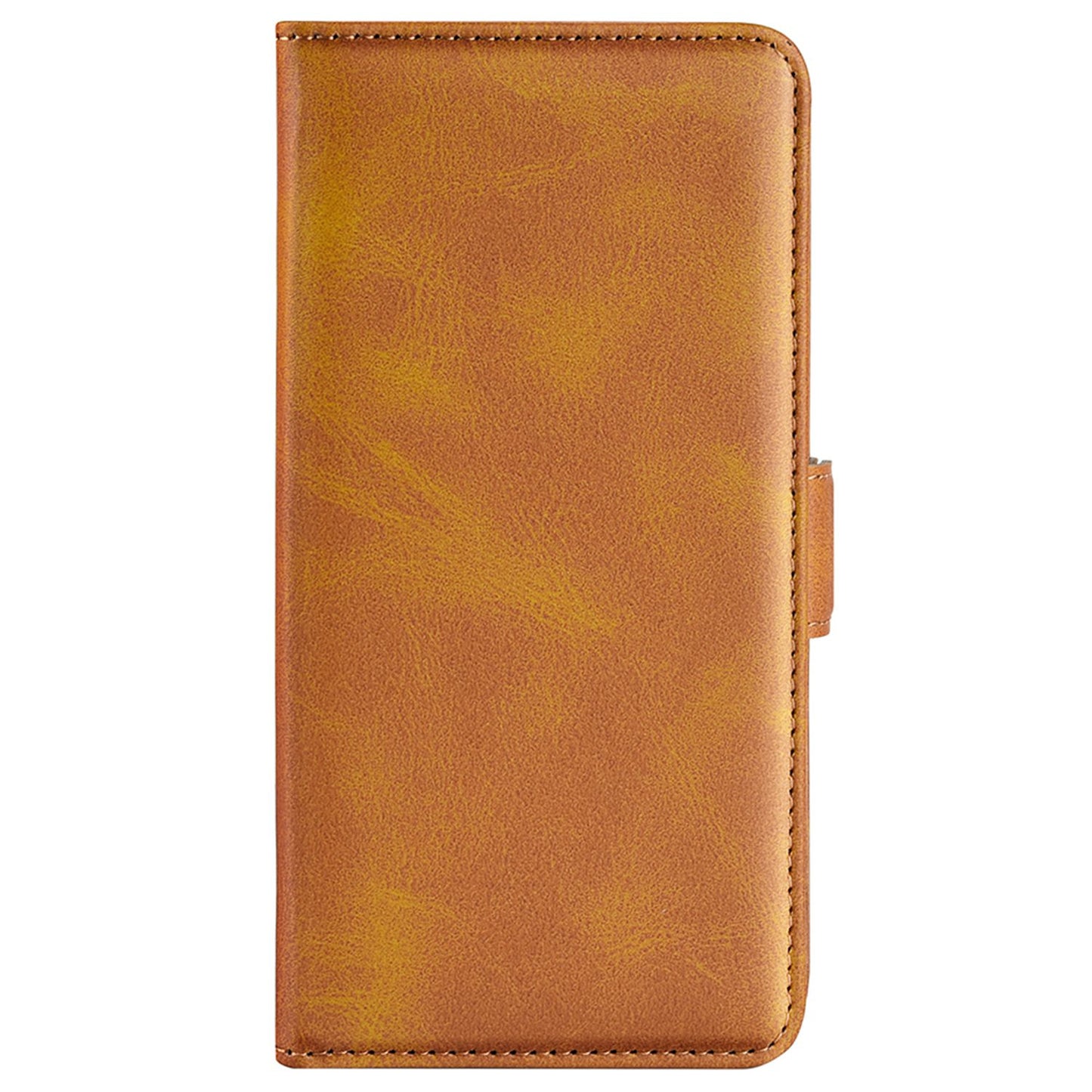 For Honor X40i 5G Shockproof Double Magnetic Clasp Phone Cover Anti-drop Textured PU Leather TPU Case with Wallet Stand