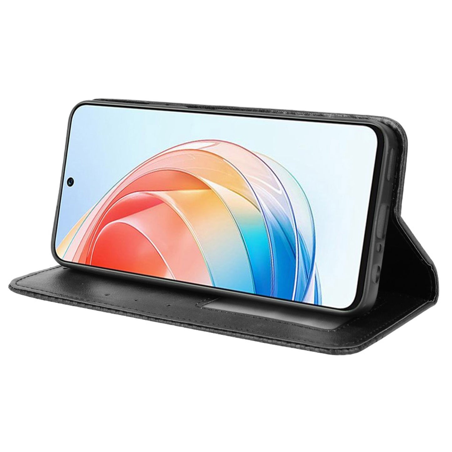 For Honor X40i 5G Auto Closing Magnetic Folio Flip Retro PU Leather Wallet Case Stand Function Phone Shell Cover