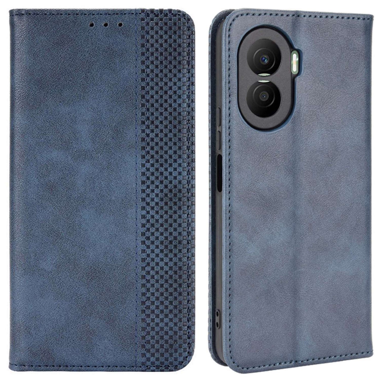For Honor X40i 5G Auto Closing Magnetic Folio Flip Retro PU Leather Wallet Case Stand Function Phone Shell Cover