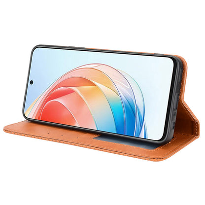 For Honor X40i 5G Auto Closing Magnetic Folio Flip Retro PU Leather Wallet Case Stand Function Phone Shell Cover