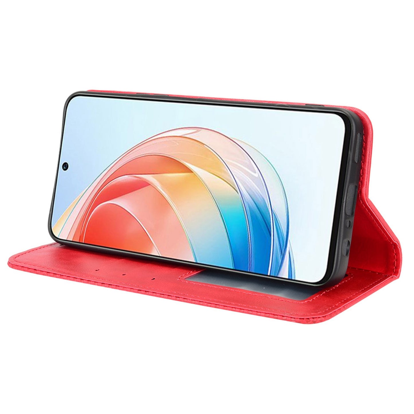 For Honor X40i 5G Auto Closing Magnetic Folio Flip Retro PU Leather Wallet Case Stand Function Phone Shell Cover
