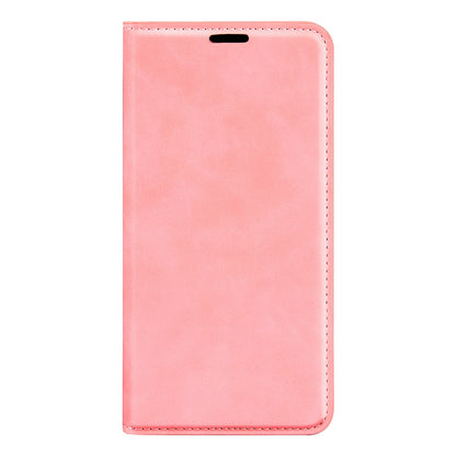 For Honor Magic4 Pro 5G Skin-touch Feeling PU Leather Magnetic Auto-absorbed Phone Case Cover with Stand Wallet