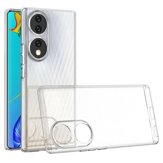 For Honor 70 5G TPU Phone Protective Back Phone Case HD Transparent Anti-scratch Cell Phone Shell Bag