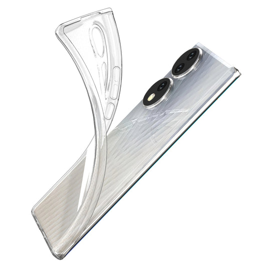 For Honor 70 5G TPU Phone Protective Back Phone Case HD Transparent Anti-scratch Cell Phone Shell Bag