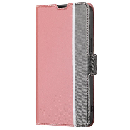 For Huawei nova 10 4G Ultra-thin Drop-proof Flip Phone Case Twill Texture PU Leather+TPU Anti-scratch Cellphone Cover with Stand