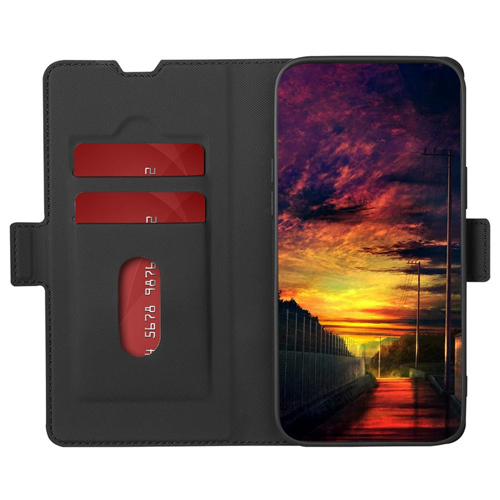 For Huawei nova 10 4G Ultra-thin Drop-proof Flip Phone Case Twill Texture PU Leather+TPU Anti-scratch Cellphone Cover with Stand