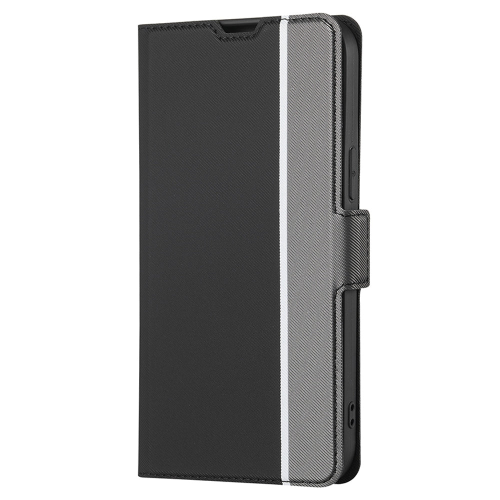 For Huawei nova 10 4G Ultra-thin Drop-proof Flip Phone Case Twill Texture PU Leather+TPU Anti-scratch Cellphone Cover with Stand