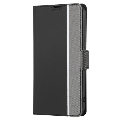 For Huawei nova 10 4G Ultra-thin Drop-proof Flip Phone Case Twill Texture PU Leather+TPU Anti-scratch Cellphone Cover with Stand