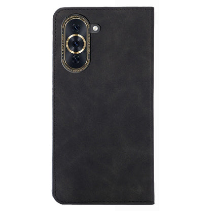 For Huawei nova 10 Pro 4G Skin-touch Feeling Flip Leather Case Stand Full Protection Magnetic Mobile Phone Cover