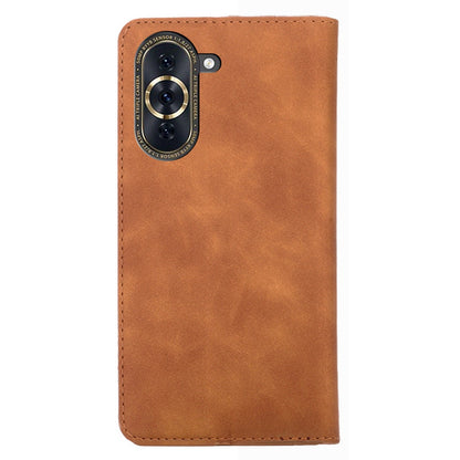 For Huawei nova 10 Pro 4G Skin-touch Feeling Flip Leather Case Stand Full Protection Magnetic Mobile Phone Cover