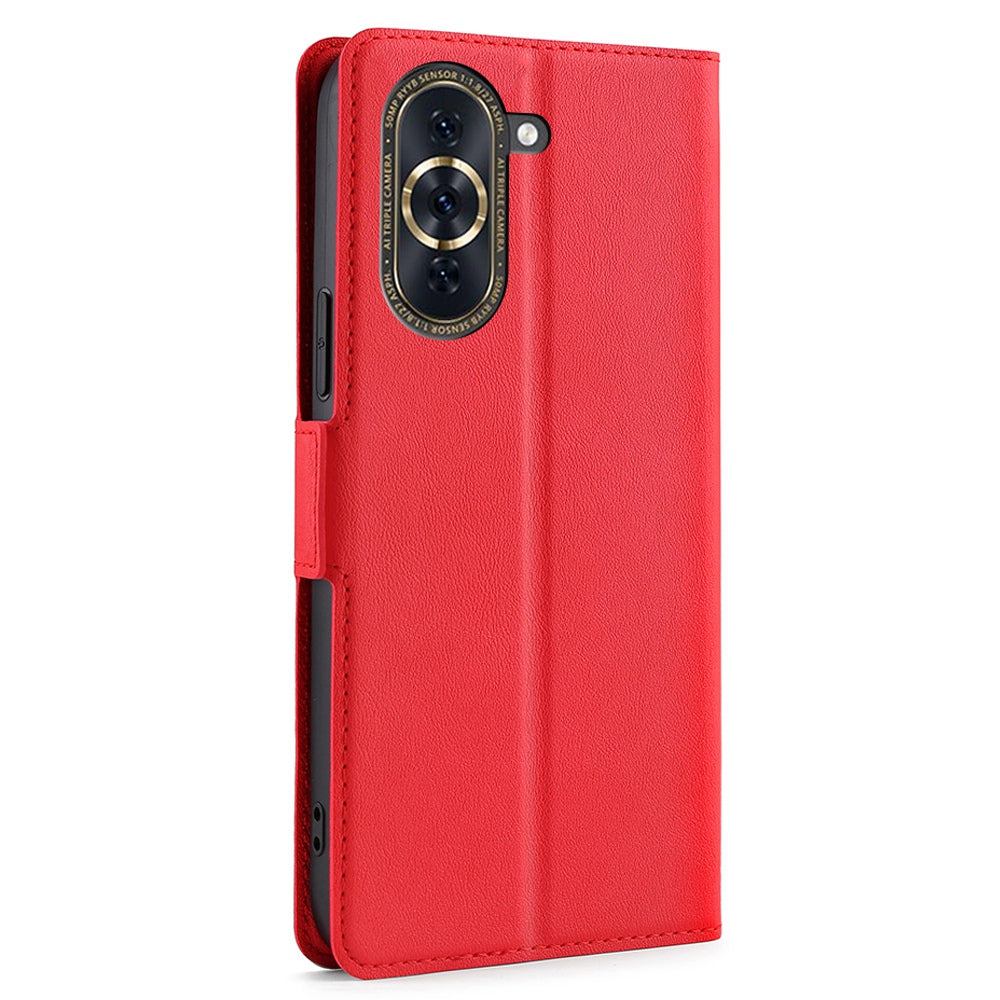 For Huawei nova 10 Pro 4G Ultra Slim Phone Flip PU Leather Case, Magnetic Closure Full Protection Phone Cover with Card Slot